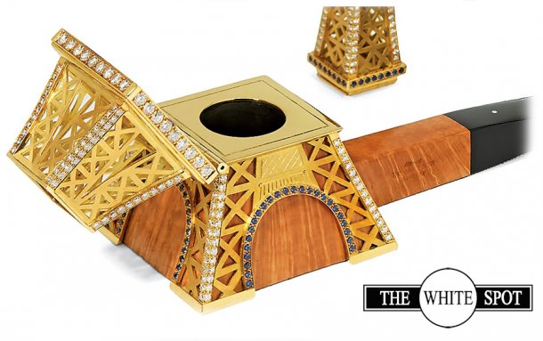The White Spot Eiffel Tower Pipe