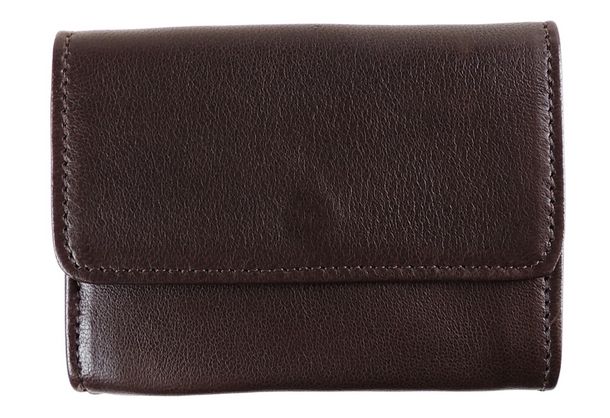 Wallet Tri-Fold AP636 - Dark Brown - 001