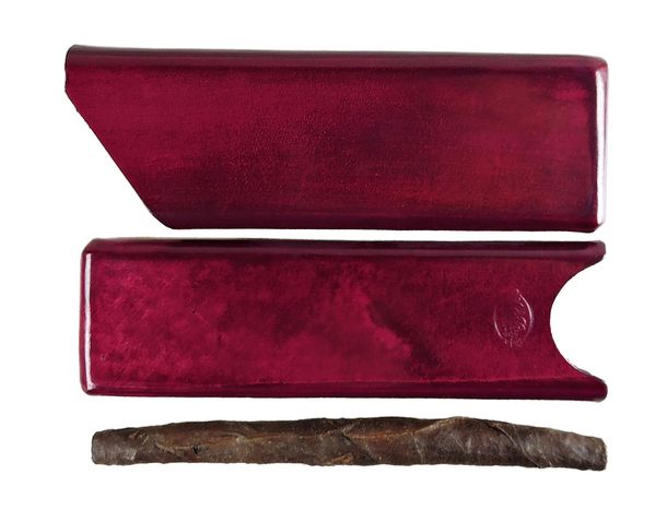 Toscano cigar case (2 cigars) - 100 b