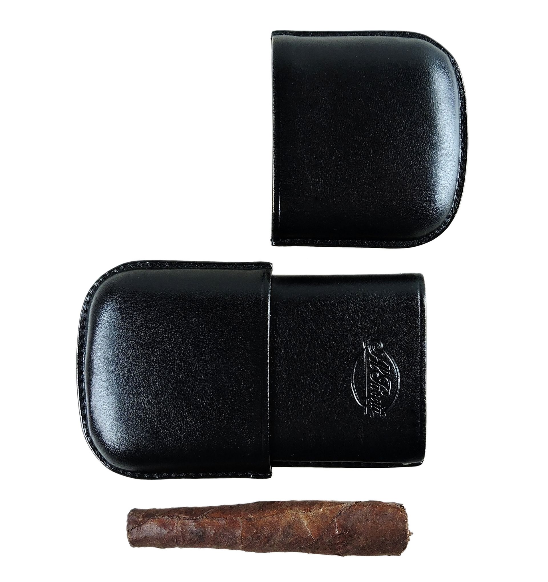 Al Pascià - Toscano cigar case (2 cigars) - 119 - Cigar accessor