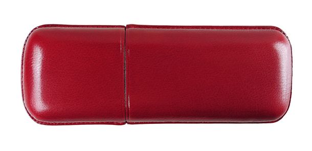 Robusto cigar case (2 cigars) - Red - 135 a