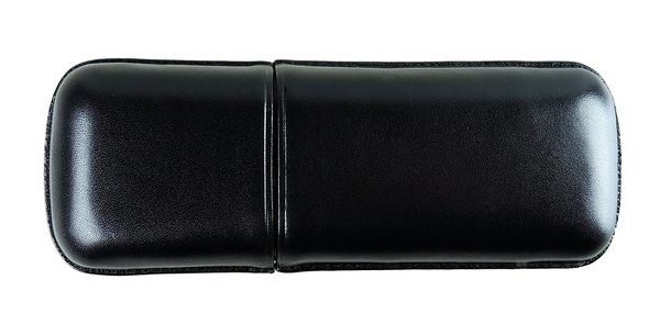 Robusto cigar case (2 cigars) - Black - 137 a