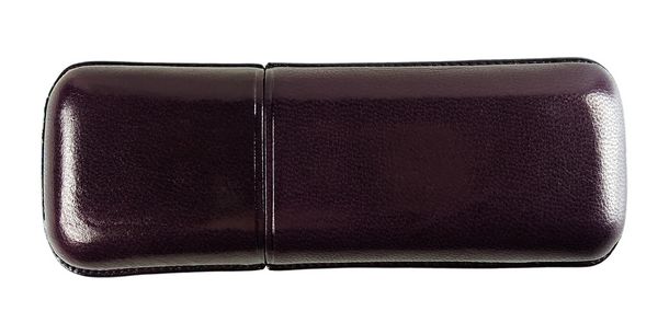 Robusto cigar case (2 cigars) - Bordeaux - 139 a