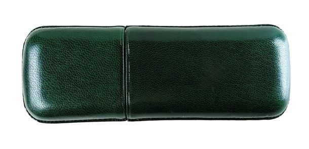 Robusto cigar case (2 cigars) - Dark Green - 140 a