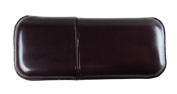 Torpedo cigar case (3 cigars) - Bordeaux - 147 a