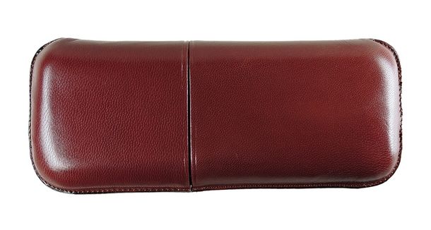 Torpedo cigar case (3 cigars) - Light Brown - 148 a