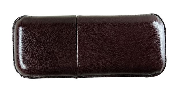 Torpedo cigar case (3 cigars) - Dark Brown - 150 a