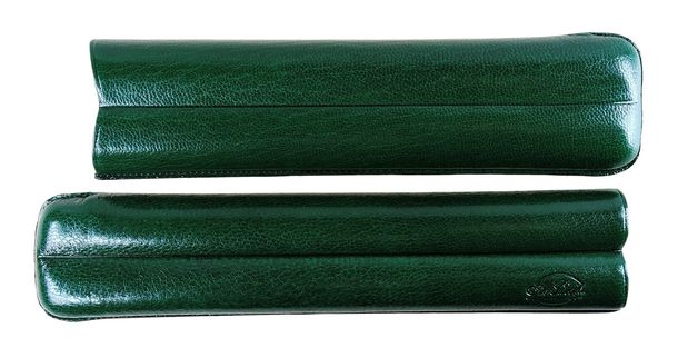 Double Corona Cigar Case (2 cigars) - Green - 153 b