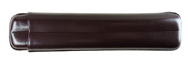 Double Corona Cigar Case (2 cigars) - Dark Brown - 156 a