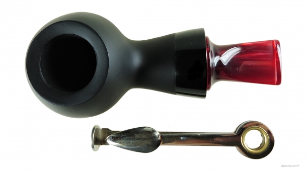 Al Pascia' Curvy Black Matte 02 - pipe D388 d
