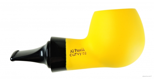 Al Pascia' Curvy Yellow Matte 02 - pipe D403 b