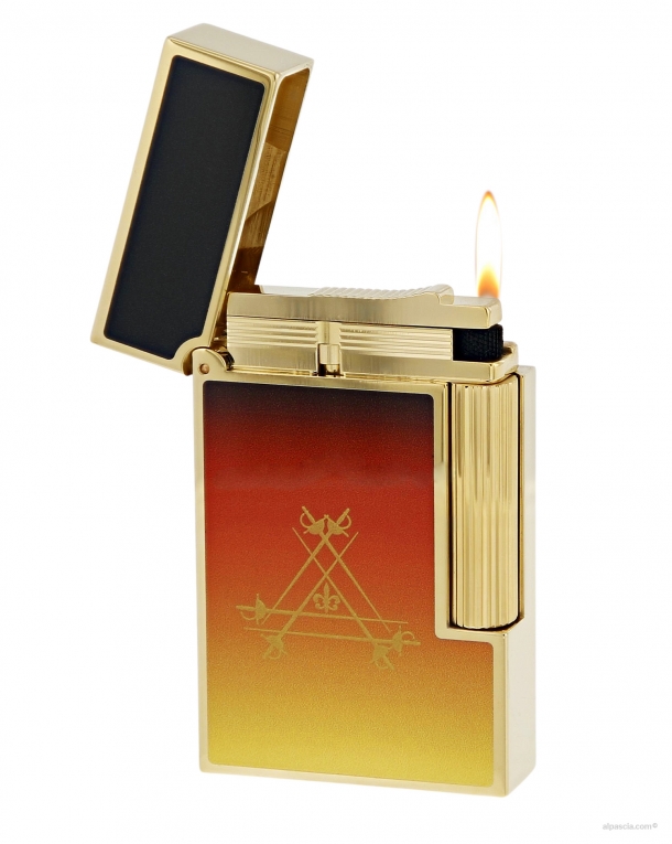 S.T. Dupont Ligne 2 Montecristo Le Crepuscule L2 C16036 - Lighter a b