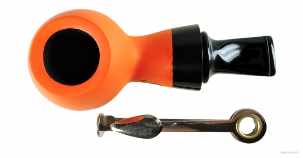 Al Pascia' Curvy Orange Matte 02 - pipe D414 d
