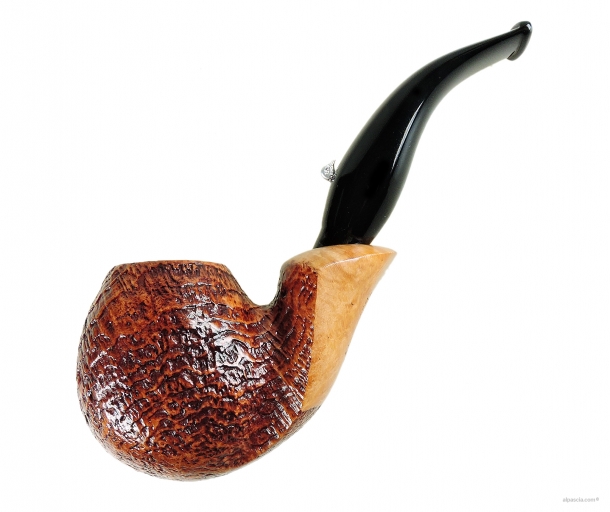 L'Anatra Sandblasted smoking pipe 626 a