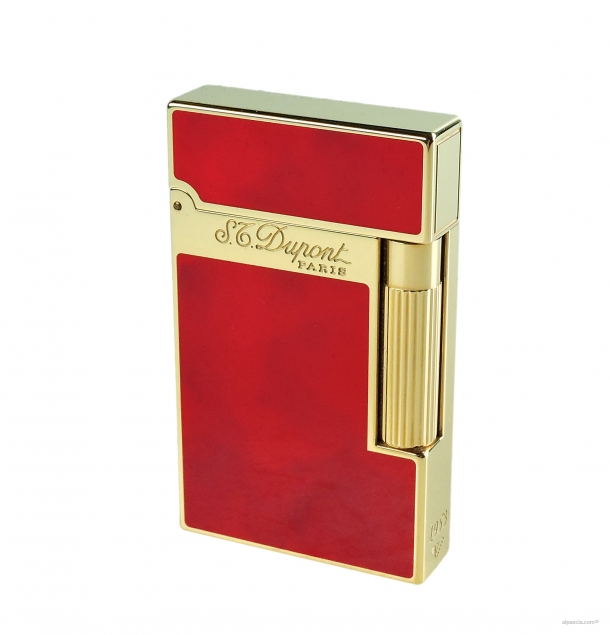 S.T. Dupont Linea 2 Atelier Lacca Rossa Oro 016133 - Accendino a