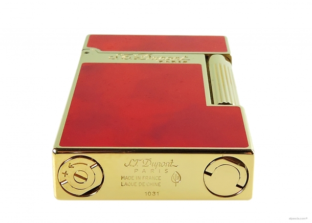 S.T. Dupont Linea 2 Atelier Lacca Rossa Oro 016133 - Accendino c