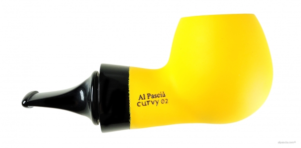 Al Pascia' Curvy Yellow Matte 02 - pipe D425 b