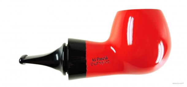 Pipa Al Pascia' Curvy Red Polished 02 - D426 b