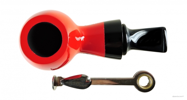 Al Pascia' Curvy Red Polished 02 - pipe D426 d
