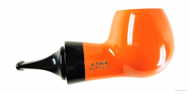 Pipa Al Pascia' Curvy Orange Polished 02 - D428 b