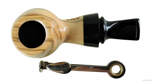 Al Pascia' Curvy Olive Wood 02 - pipe D431 d