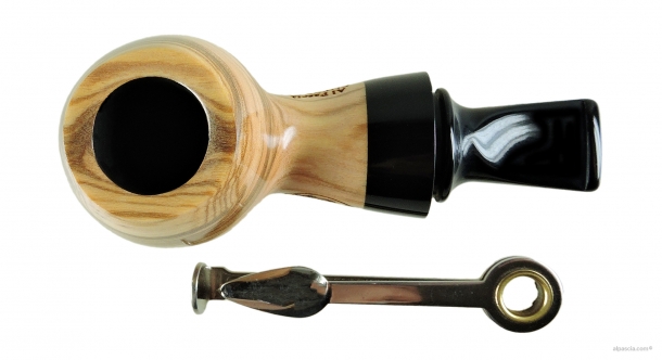 Al Pascia' Curvy Olive Wood 02 - pipe D432 d