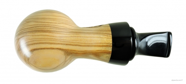 Al Pascia' Curvy Olive Wood 02 - pipe D433 c