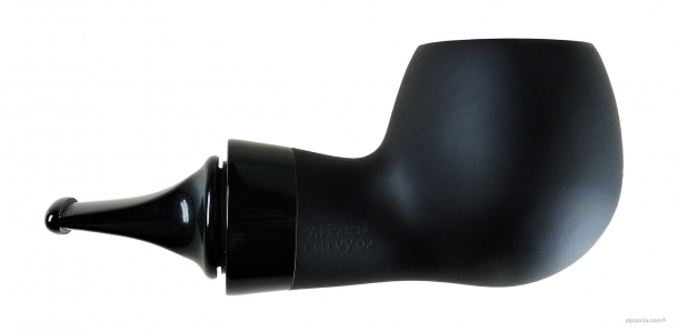 Al Pascia' Curvy Black Matte 02 - pipe D437 b