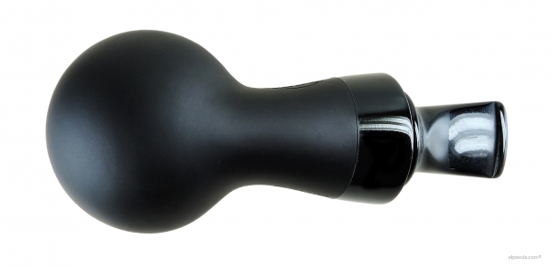 Al Pascia' Curvy Black Matte 02 - pipe D437  c