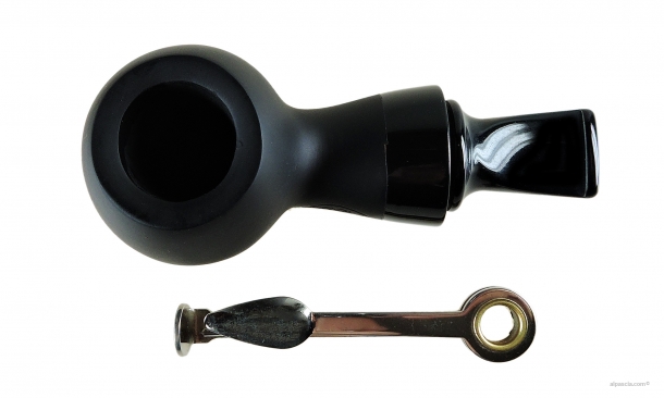 Al Pascia' Curvy Black Matte 02 - pipe D437d