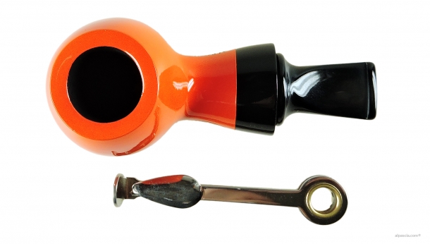 Al Pascia' Curvy Orange Polished 02 - pipe D441 d