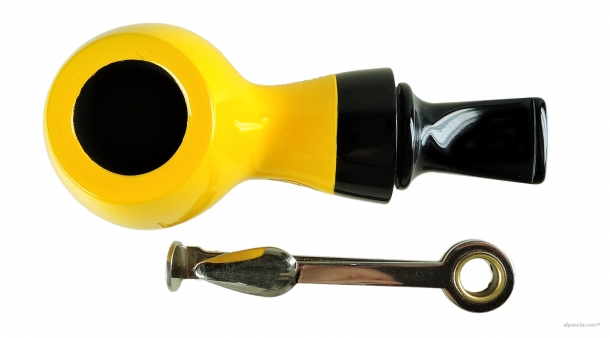 Al Pascia' Curvy Yellow Polished 02 - pipe D445 d