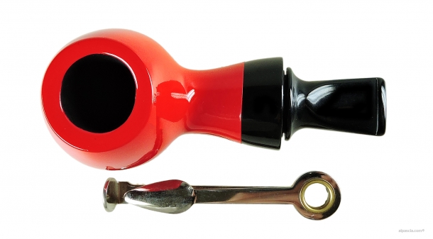 Al Pascia' Curvy Red Polished 02 - pipe D451 d