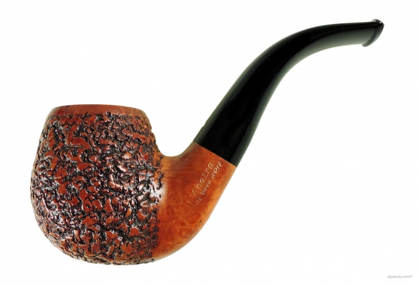L'Anatra Rusticated smoking pipe 634 a