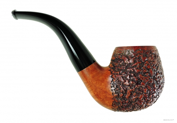 L'Anatra Rusticated smoking pipe 634 b