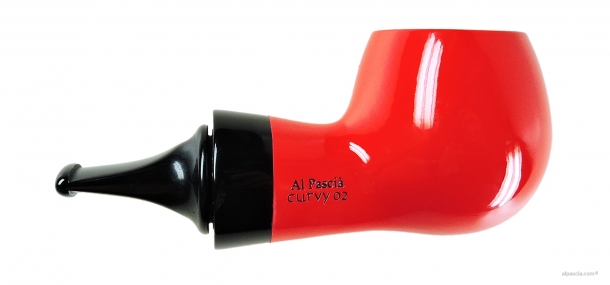 Pipa Al Pascia' Curvy Red Polished 02 - D452 b
