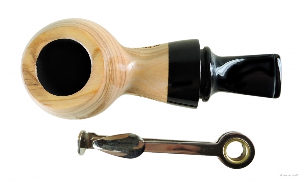 Al Pascia' Curvy Olive Wood 02 - pipe D459 d