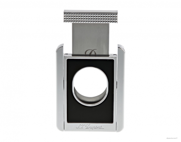 S.T. Dupont Black chrome cigar cutter stand 003415 c