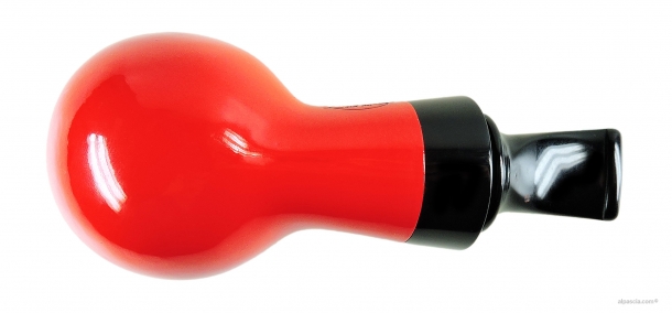 Al Pascia' Curvy Red Polished 01 pipe D462 c