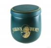 Vaso Porta Tabacco Sherlock Holmes  Verde Opaco - Ceramica