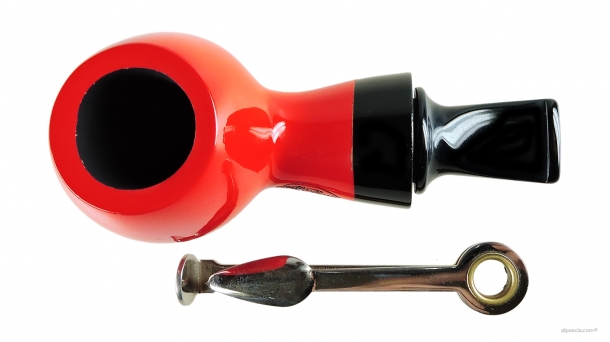 Al Pascia' Curvy Red Polished 02 - pipe D470 d