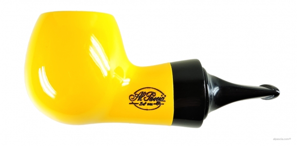 Al Pascia' Curvy Yellow Polished 02 - pipe D472 a