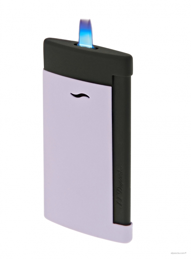 S.T. Dupont Slim 7 lighter matte black/lilac 027762 - Lighter b