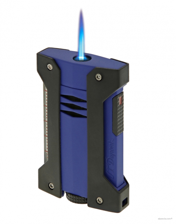 S.T. Dupont DEFI EXTREME BLACK/BLUE LIGHTER 021461 b