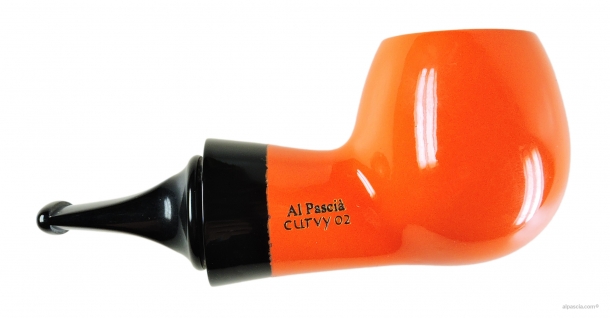 Al Pascia' Curvy Orange Polished 02 - pipe D382 b