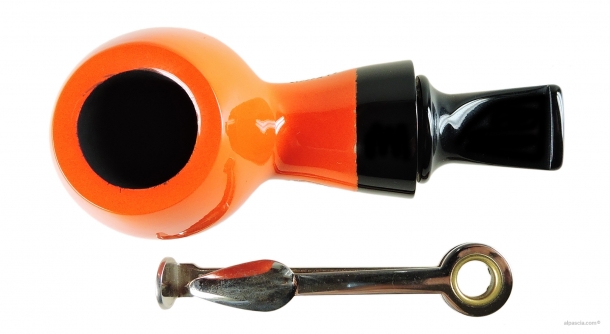 Al Pascia' Curvy Orange Polished 02 - pipe D382 d