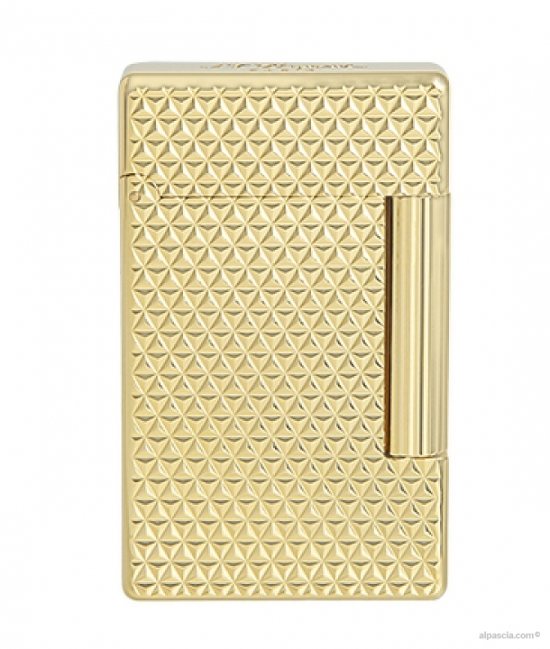 S.T. Dupont Initial Golden Diamond Head Lighter 020821