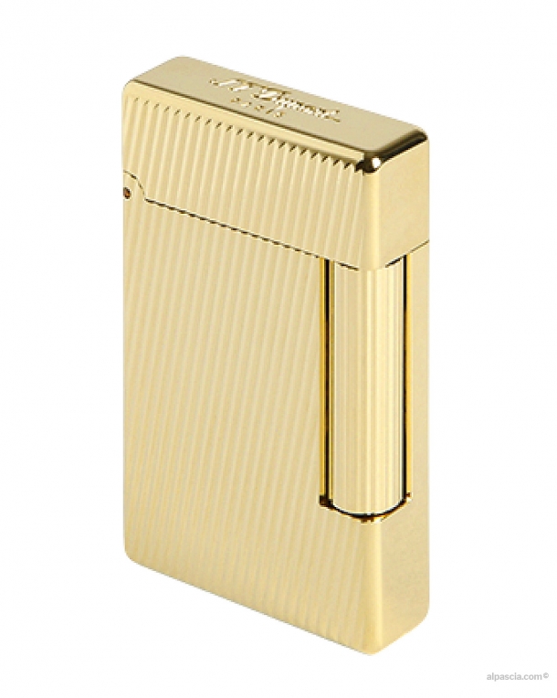 S.T. Dupont Initial Golden Diagonal Lighter 020831 - Lighter b