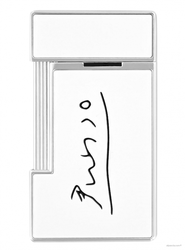 S.T. Dupont Slimmy Picasso White 028201 - Lighter b