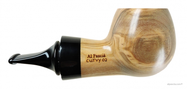 Al Pascia' Curvy Olive Wood 02 - pipe D498 b
